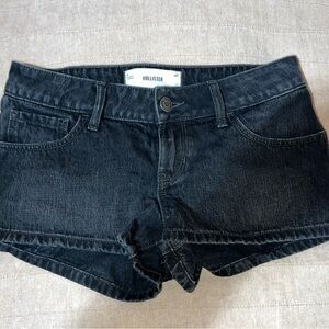 Hollister Women's Dark Gray Jean Shorts